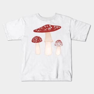 Amanita Mushroom Kids T-Shirt